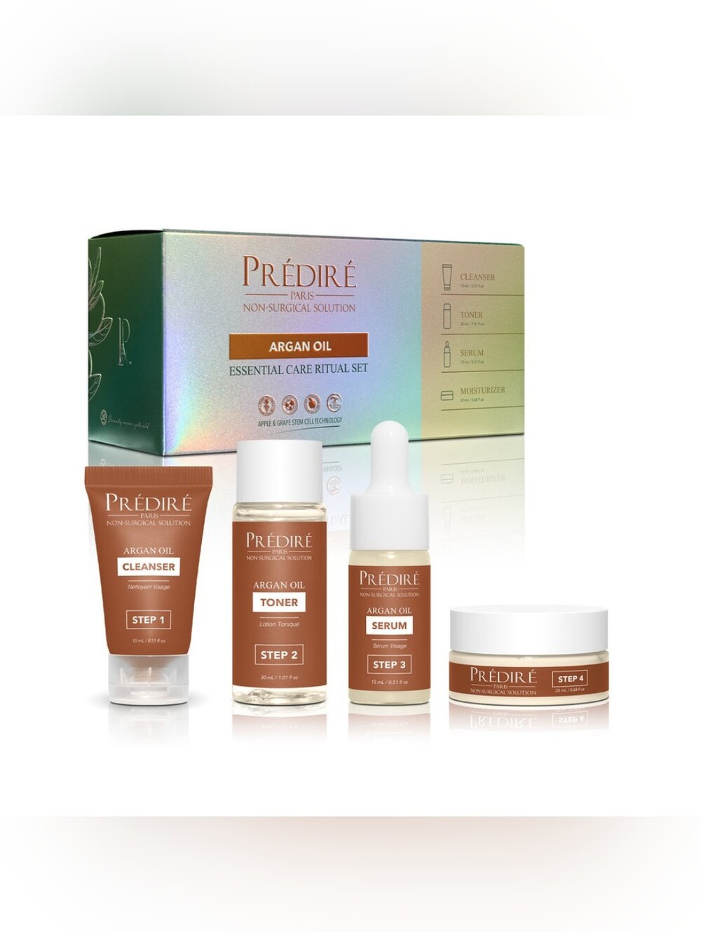 ❤️ Argan Oil Essential Care Ritual Set From French spa brand: Prédiré Paris